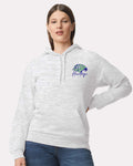 Heritage Hawks Floral Softstyle® Midweight Pullover Hooded Sweatshirt