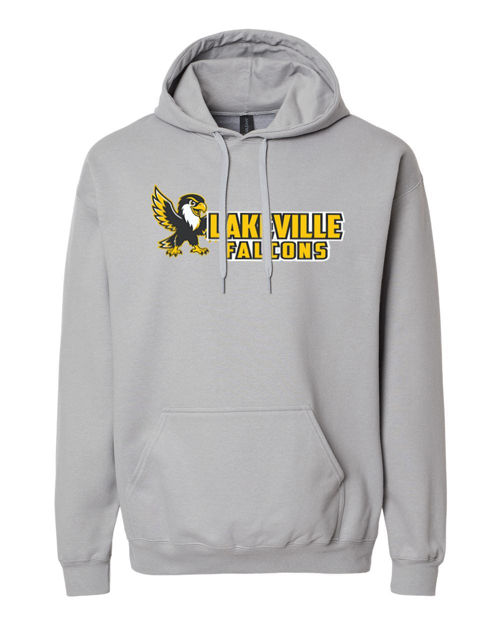Lakeville Cartoon Falcons Softstyle Hooded Sweatshirt
