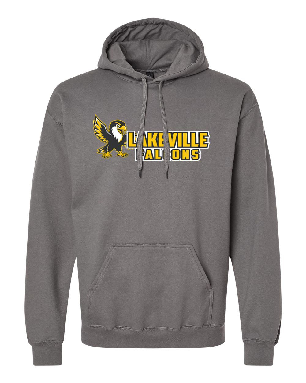 Lakeville Cartoon Falcons Softstyle Hooded Sweatshirt