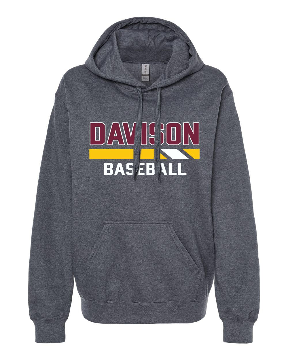 Davison Baseball Softstyle Hooded Sweatshirt