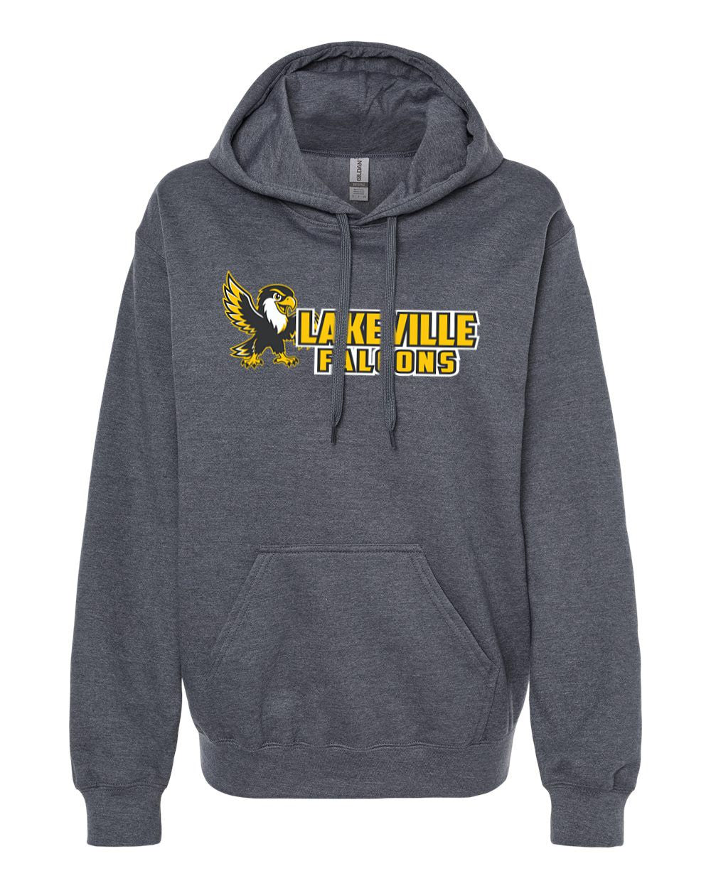 Lakeville Cartoon Falcons Softstyle Hooded Sweatshirt
