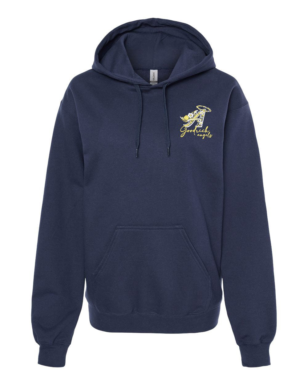 Goodrich Angels Floral Softstyle® Midweight Pullover Hooded Sweatshirt
