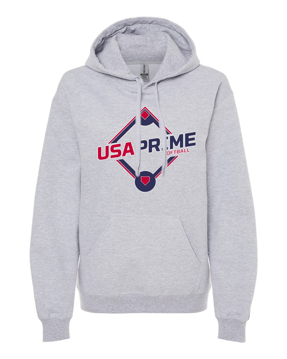 USA Prime Softball Softstyle Hooded Sweatshirt