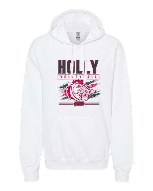 Holly Volleyball Softstyle Hooded Sweatshirt