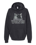 Genesee Wolves Softstyle Hooded Sweatshirt-GWPTO