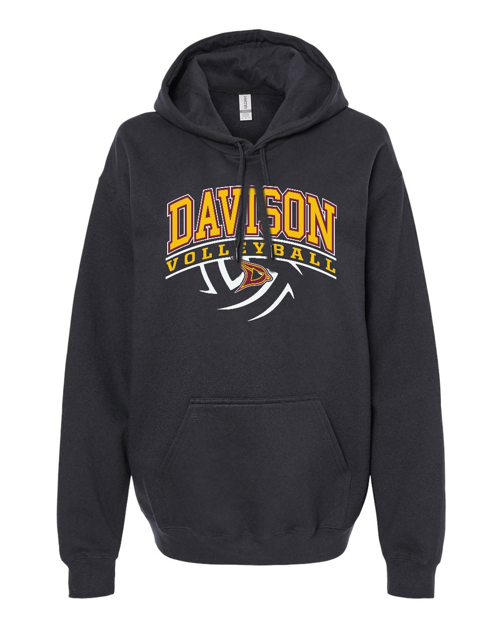 Davison Volleyball Softstyle Hooded Sweatshirt