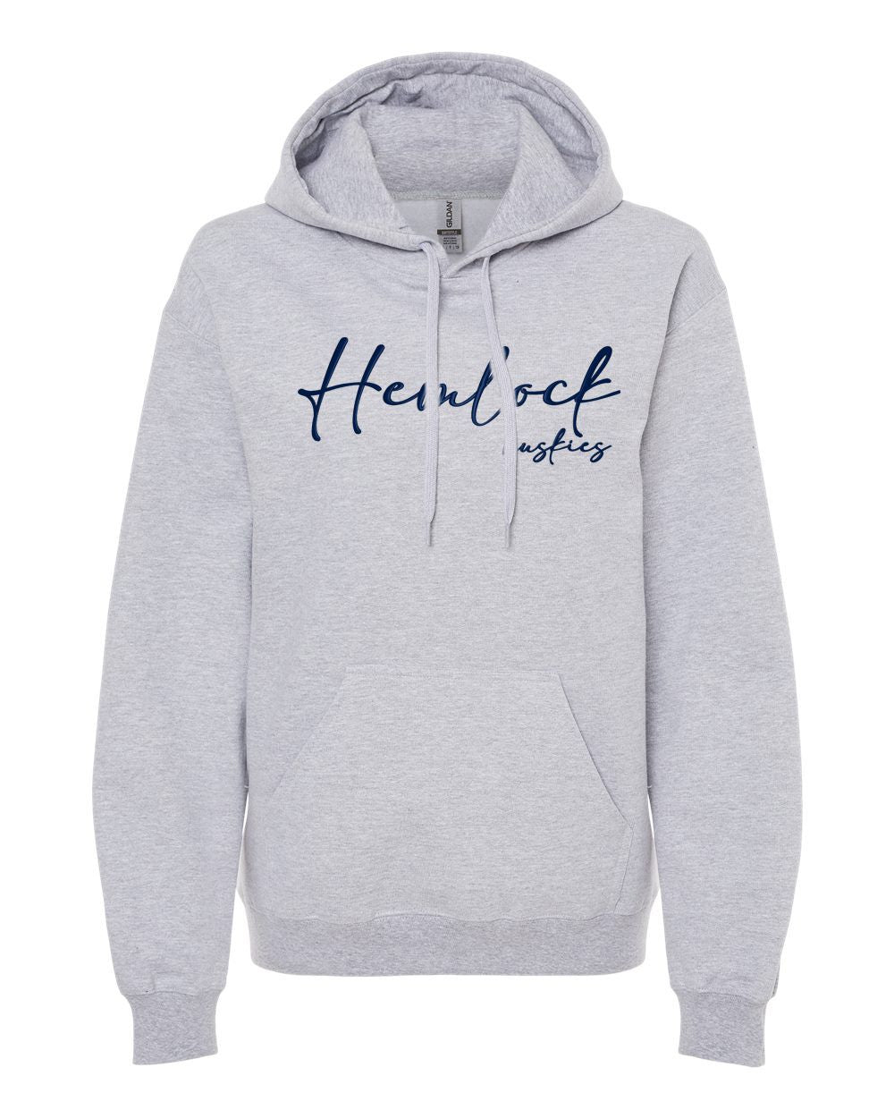 Hemlock Huskies Script Softstyle® Midweight Pullover Hooded Sweatshirt