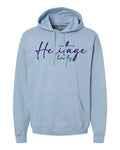Heritage Hawks Script Softstyle® Midweight Pullover Hooded Sweatshirt