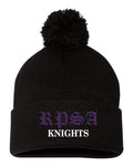 RPSA Pom-Pom 12" Knit Beanie