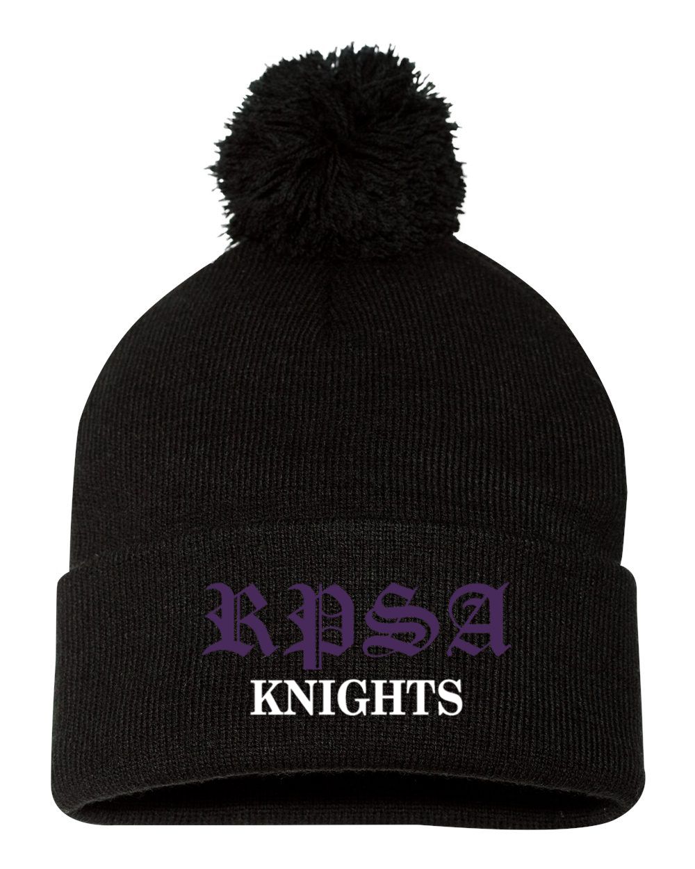 RPSA Pom-Pom 12" Knit Beanie