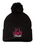 L&L Dance Pom-Pom 12" Knit Beanie