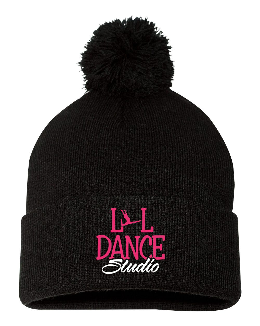 L&L Dance Pom-Pom 12" Knit Beanie