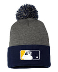 Goodrich Baseball Pom-Pom 12" Knit Beanie