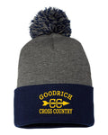 Goodrich Cross Country Pom-Pom 12" Knit Beanie