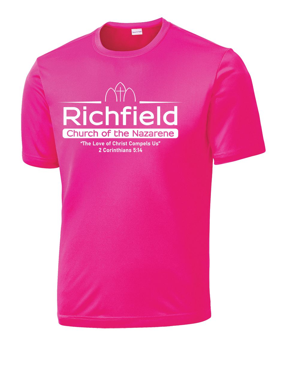 Richfield Church of the Nazarene Youth Performance T-shirt