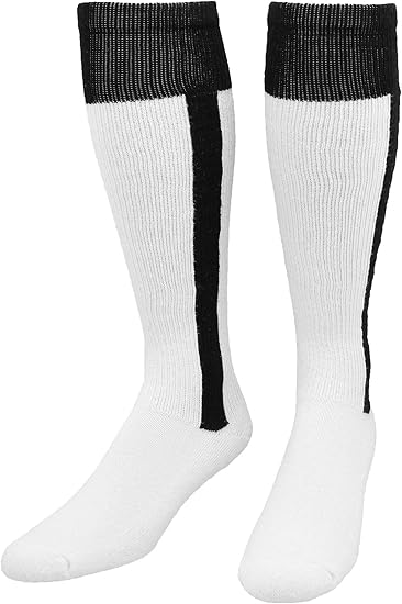 TCK Sports 2-n-1 Premium Baseball Softball Stirrup Socks