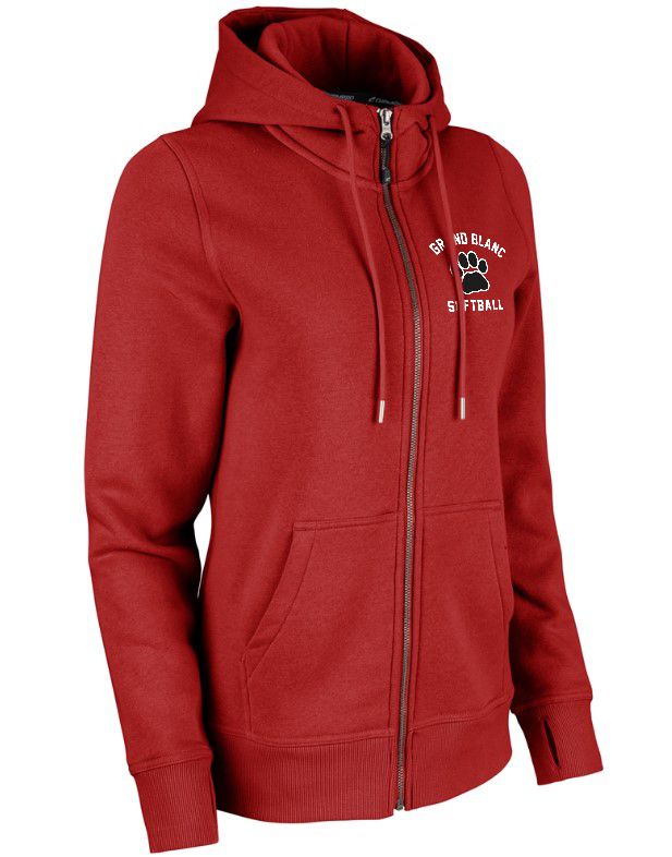 Grand Blanc Softball Victory Fleece Full Zip Jacket