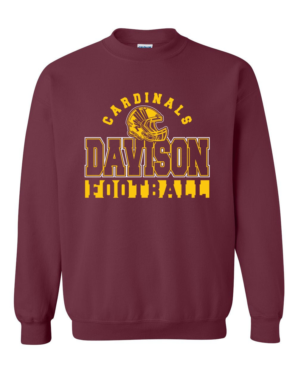 Davison Cardinals Football Sweatshirt