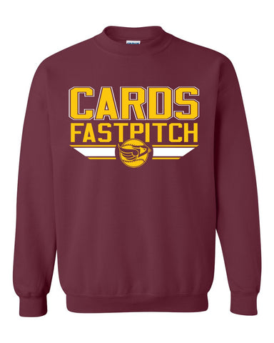 Cards Fastpitch Logo Crew Sweatshirt