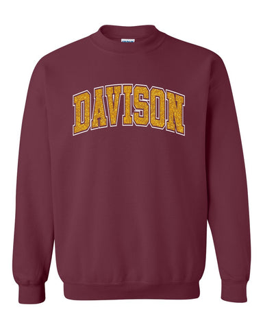 Davison Arc Glitter Crew Sweatshirt