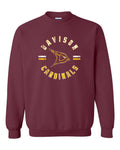 Davison Cardinals Circle Logo Crew Sweatshirt