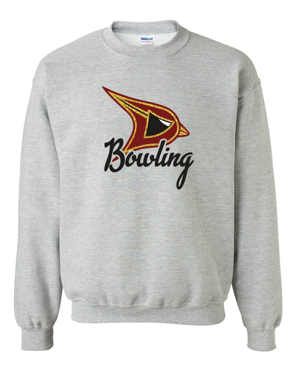 Davison Bowling Glitter Crew Sweatshirt