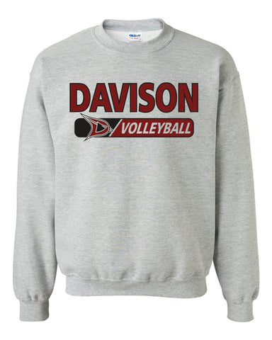 Davison Volleyball Crew Sweatshirt