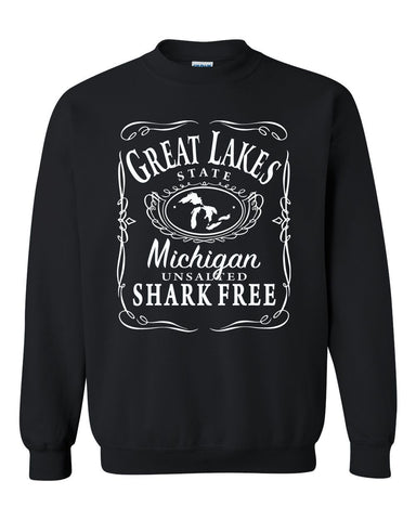 Unsalted & Shark Free Crew Sweatshirt