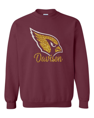 Davison Glitter Crew Sweatshirt