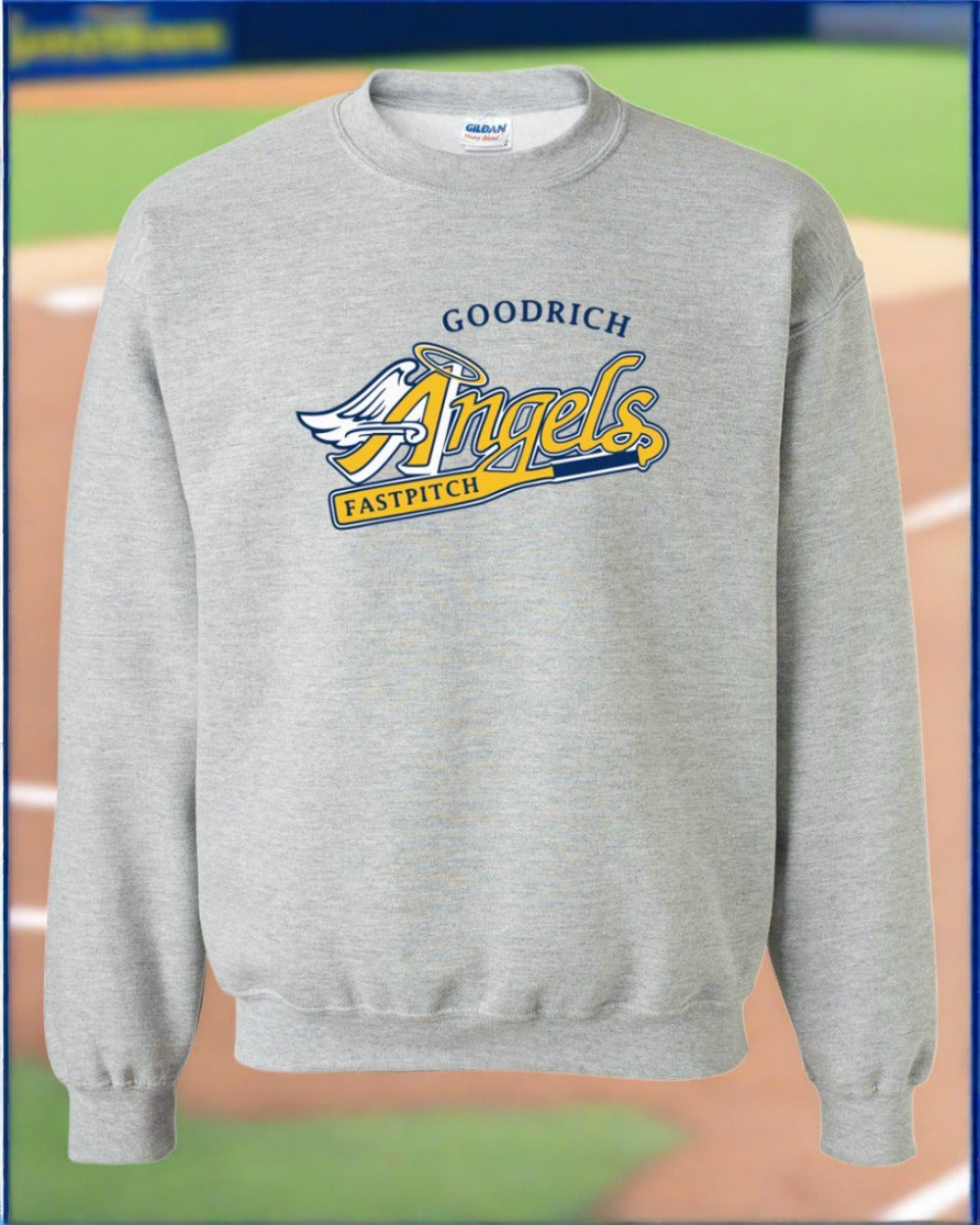 Goodrich Angels Basic Grey Crew Sweatshirt