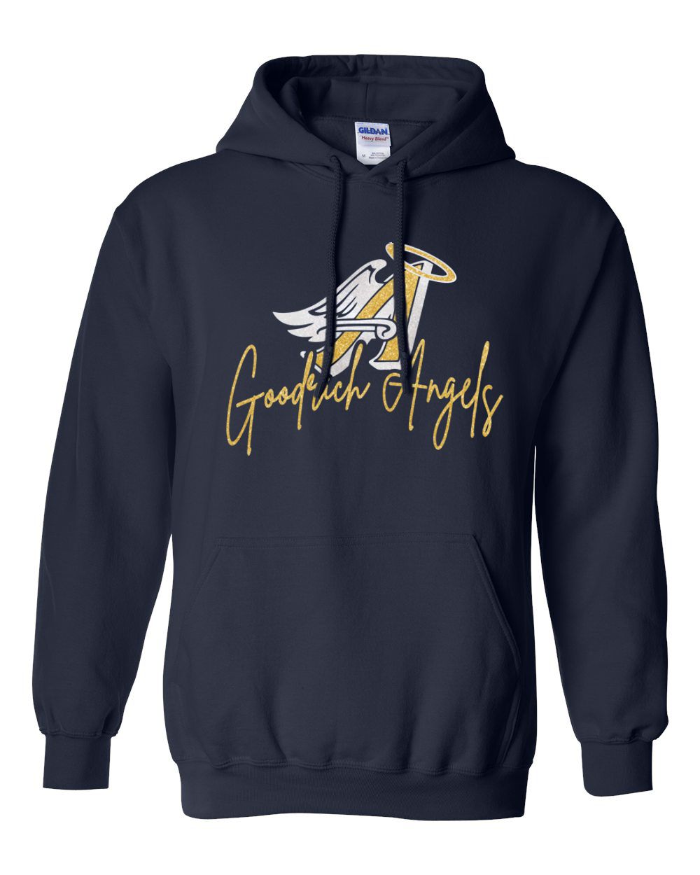 Goodrich Angels Glitter Basic Hooded Sweatshirt