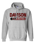 Davison Volleyball Hooded Sweatshirt