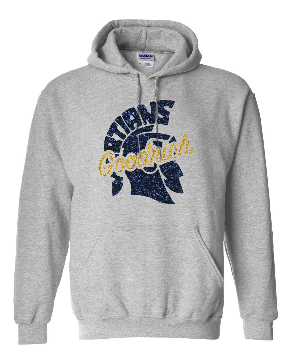 Grey Goodrich Martian Glitter Hood