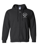 Michigan Scooter Geeks Basic Hooded Full Zip Sweatshirt