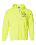 Michigan Scooter Geeks Basic Hooded Full Zip Sweatshirt