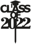 Class of 2023 Acrylic Cake Topper