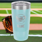 Davison Softball Engraved 20oz Ringneck Tumbler