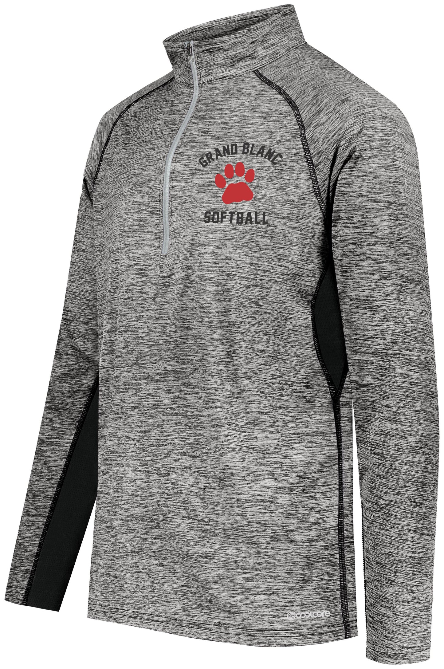 Grand Blanc Softball Cool Core Performance 1/2 Zip