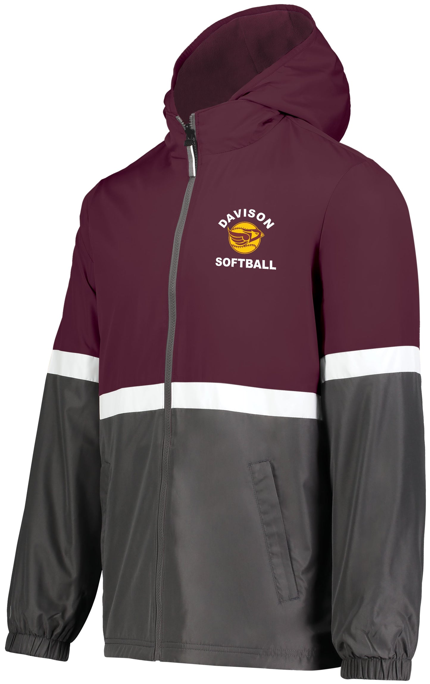 Davison Softball Turnabout Reversible Jacket