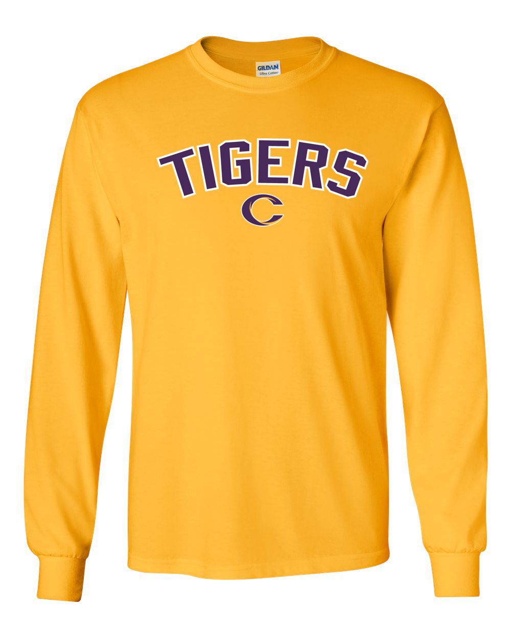 Caro Tigers Arc Basic Long Sleeve Shirt - Schall
