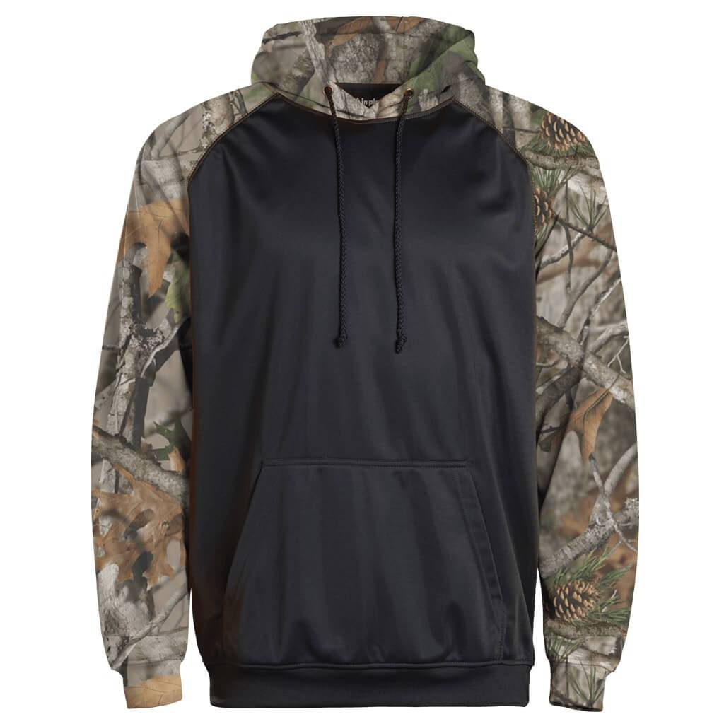 Adult Camo Color Block Hoodie
