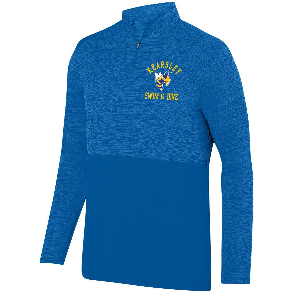 Kearsley Swim Shadow Tonal Heather 1/4 ZIp