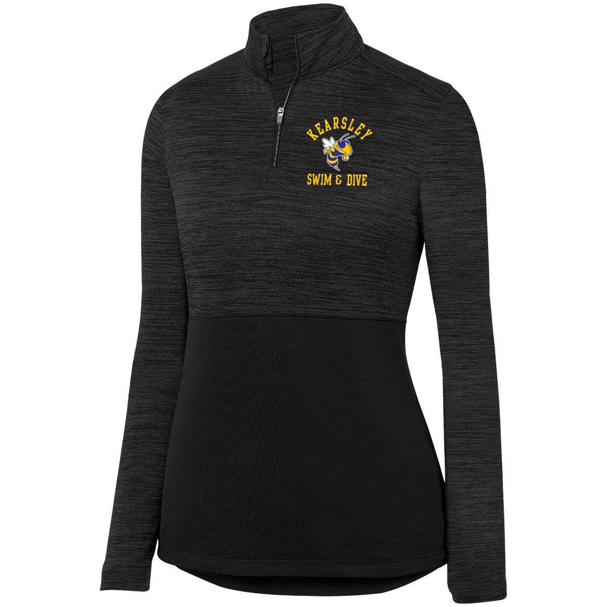 Kearsley Swim Shadow Tonal Heather 1/4 ZIp