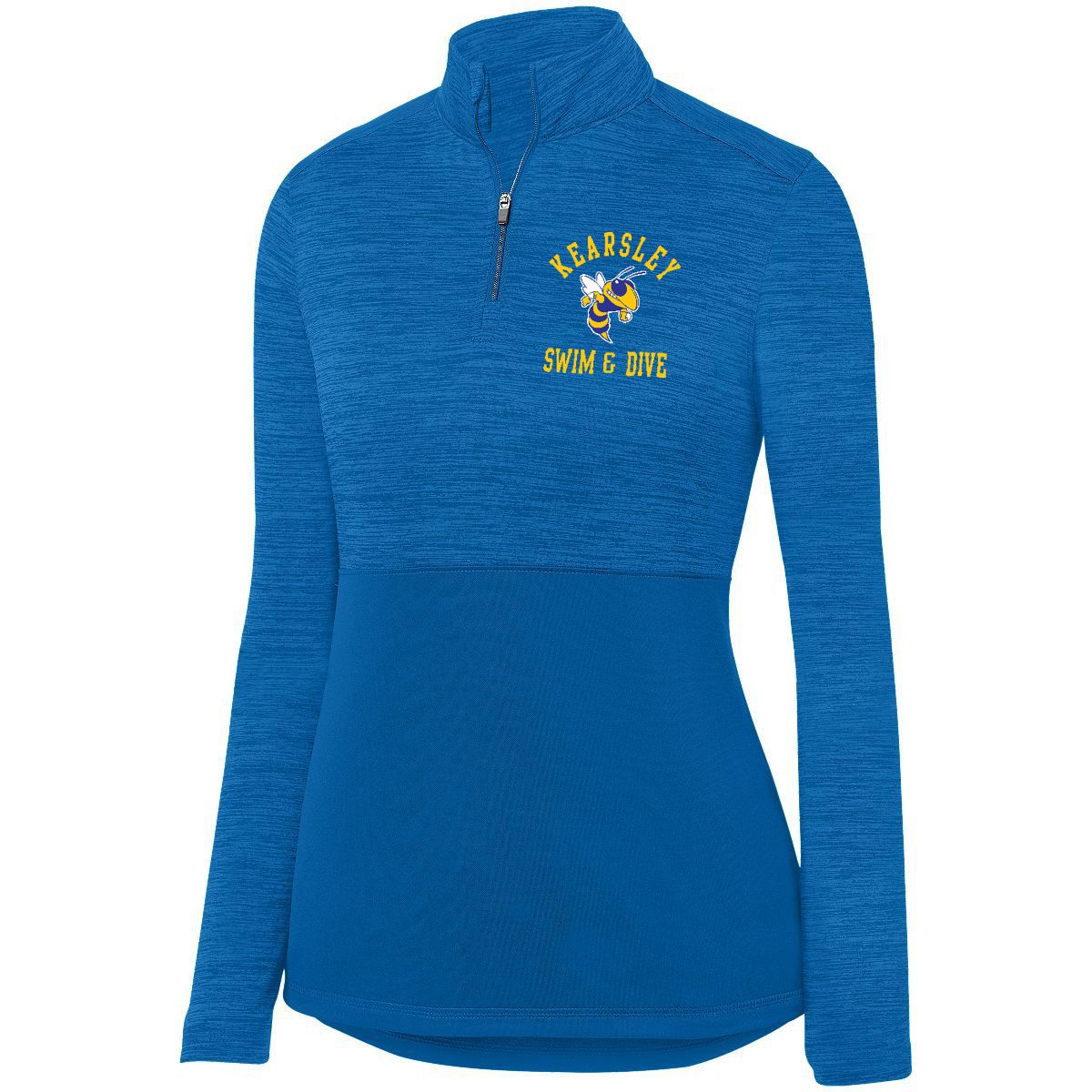 Kearsley Swim Shadow Tonal Heather 1/4 ZIp