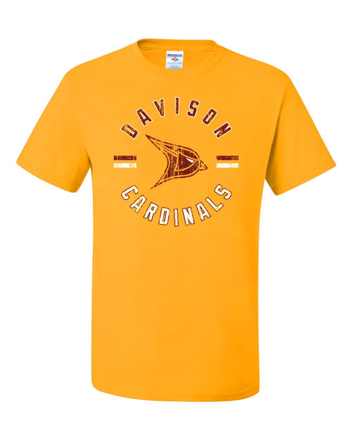 Davison Cardinals Circle Logo T-shirt