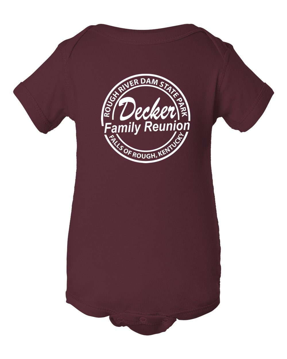 Decker Family Reunion Infant Onesie