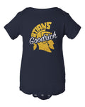 Goodrich Martians Infant Glitter Onesie