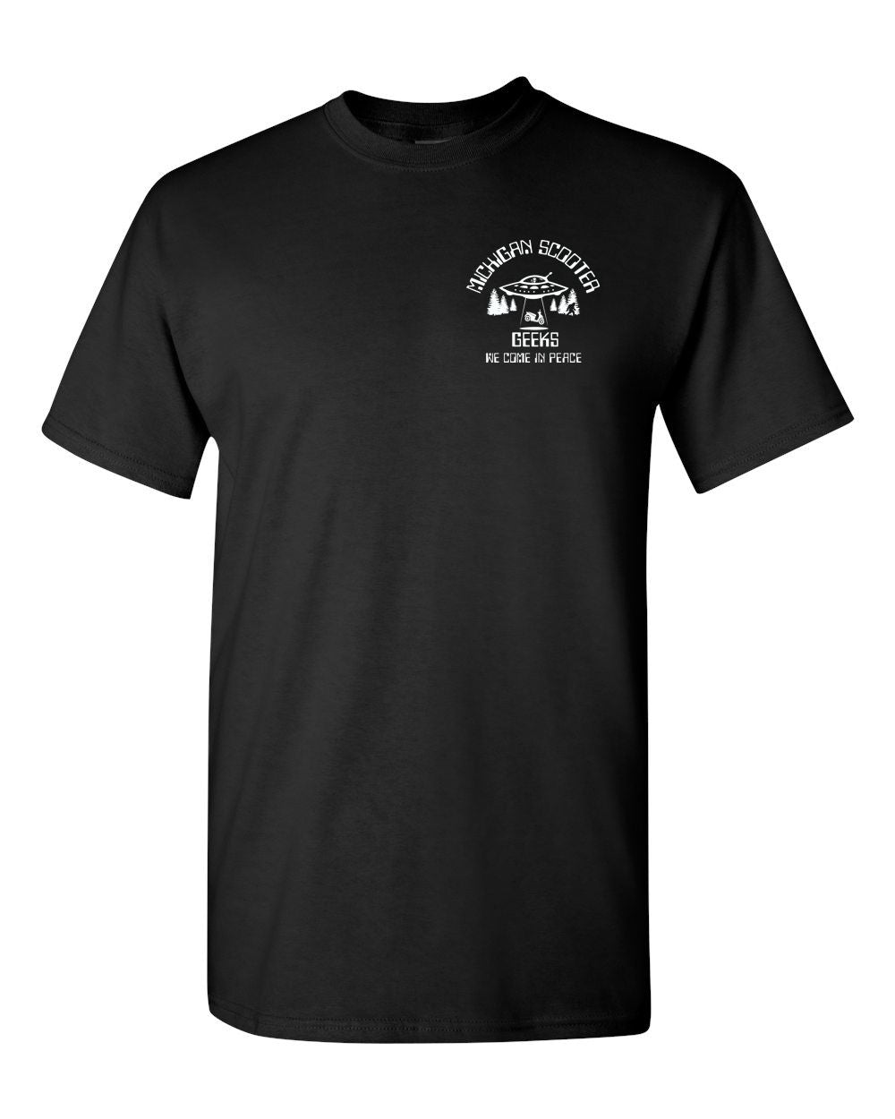 Michigan Scooter Geeks Basic T-shirt