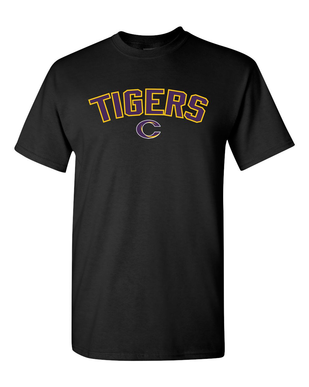 Caro Tigers Arc Basic T-shirt - Schall