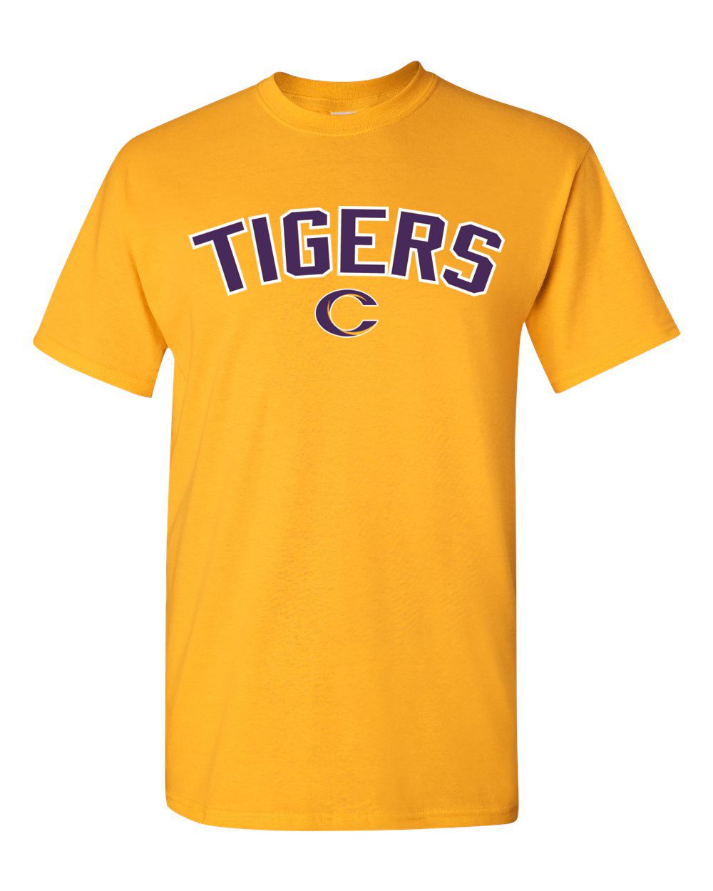 Caro Tigers Arc Basic T-shirt - Schall